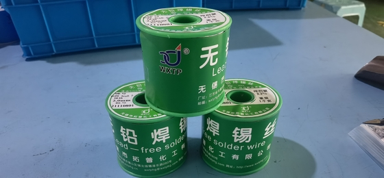 SAC305は無鉛はんだワイヤー0.8 Mmの錫の500g自由な自由なはんだワイヤー泡を溶かす